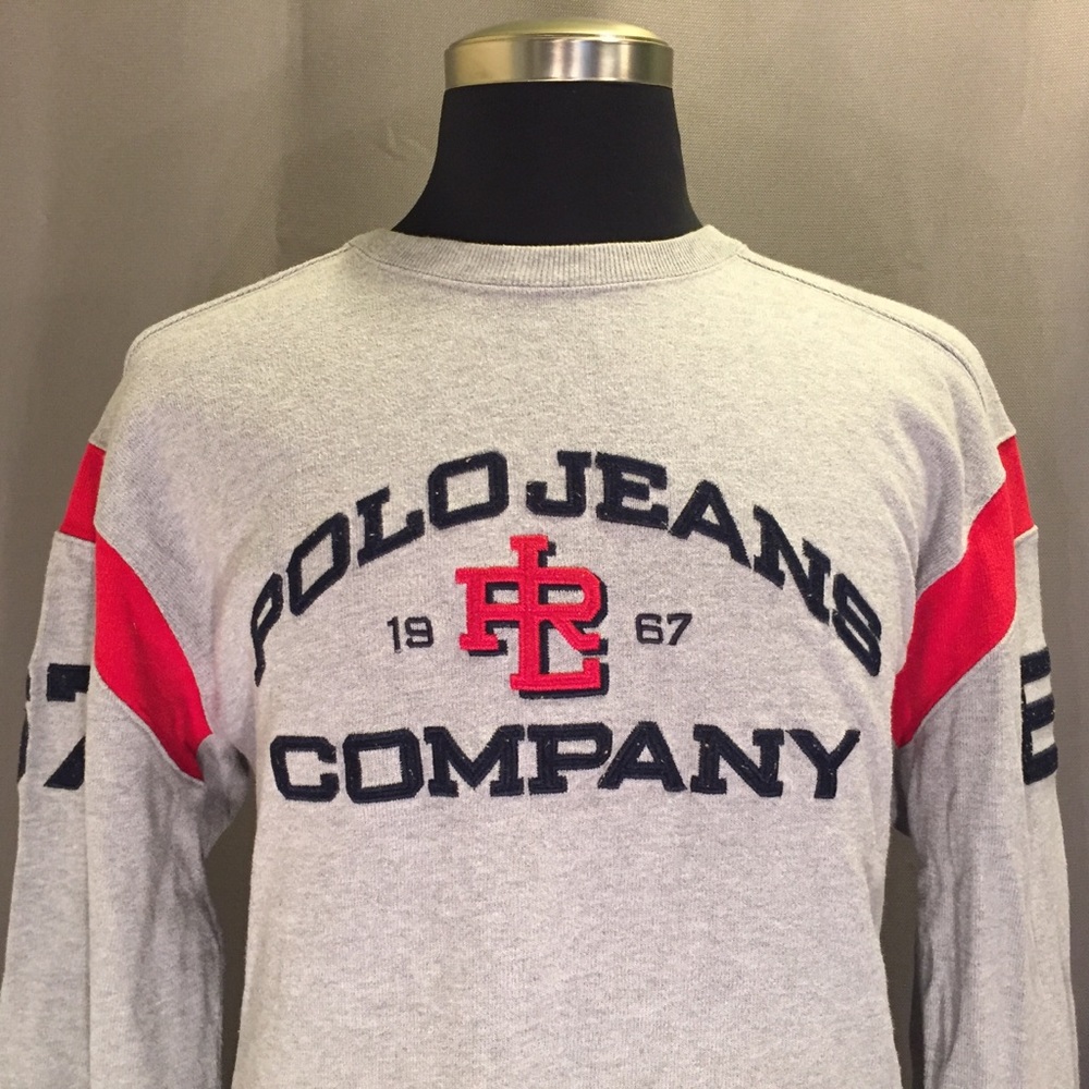 Vintage Polo Jeans Co. Sweatshirt RL-67 athletic